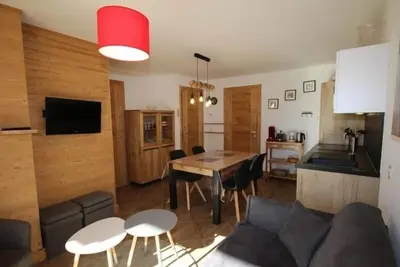 Image de Appartement 3 pièces, 2 salles de bain, près des pistes, animaux acceptés