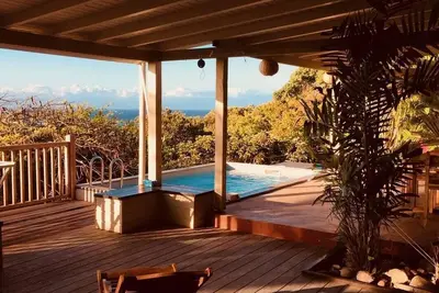 Image de Villa Kaz a Bulle vue mer avec piscine privative