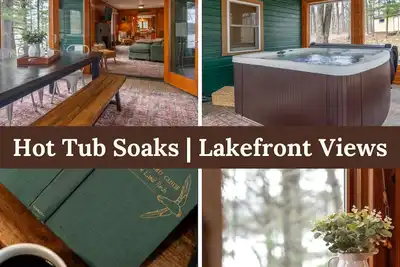 Image de Classic Lakefront🏡Cabin & 🚤Pontoon Niché dans 2 acres de bois
