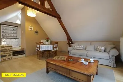 Image de Appartement avec terrasse dans un immeuble du Xiv ième siècle