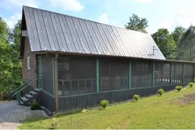 Image de La cabane du lac Cave Run
