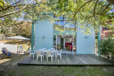 Image de 200m de la plage, Maison au calme avec jardin et terrasse plage à pied!