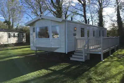 Image de Haven Holiday Caravan avec terrasse, classé Prestige