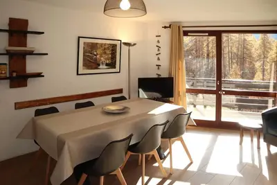 Image de À 50m des pistes de ski, balcon, 35m², Les Orres