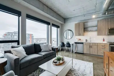 Image de Minnestay * City Loft D74 | Une chambre, 4 couchages | Quartier des entrepôts | Boucle Nord