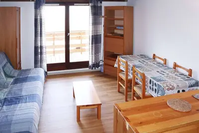 Image de Joli studio Rdc, 4 pers, centre station, accès direct pistes