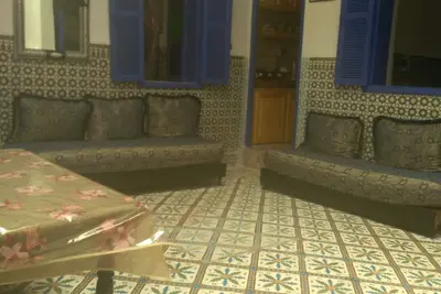 Image de Riad typique dans ancienne médina de Marrakech