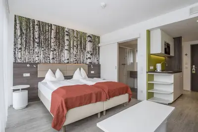 Image de Chambre double avec douche et Wc - Eco Suite Hotel