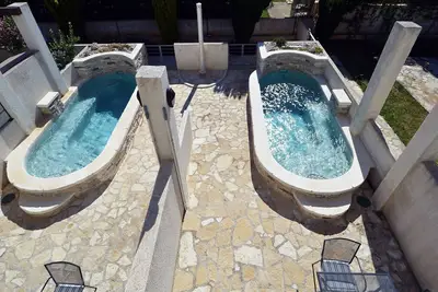 Image de Belle villa à 400 mètres de la plage avec 2 piscines