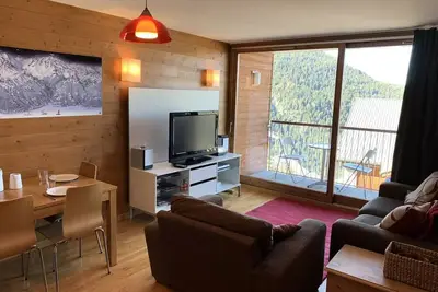 Image de Paradiski pied des pistes plan peisey