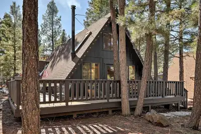 Image de Nouveau! Cabine moderne avec châssis en A et pont: randonnée, vélo et ski