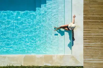 Image de Villa Theano avec vue sur la mer, piscine chauffée à l'eau salée et à distance de marche de la plage