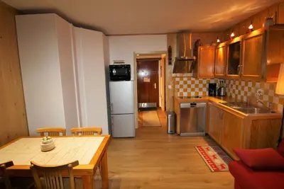 Image de Studio rénové 4 pers. avec terrasse ensoleillée à Tignes