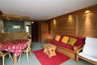 Image de Grand studio 4 pers - Vue sur le lac à Tignes