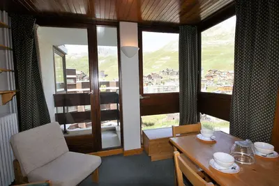 Image de Studio Sud/Ouest, Balcon, Pied des Pistes, Proche Commerces, Parfait pour 4 Pers.
