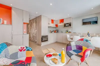 Image de Tignes : Élégant 2 pièces moderne rénové, 4 pers, balcon