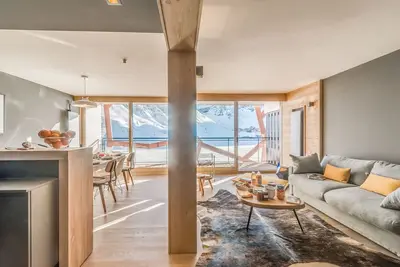 Image de Appartement 4* pour 8/9 personnes à Tignes le Lac avec balcon-terrasse