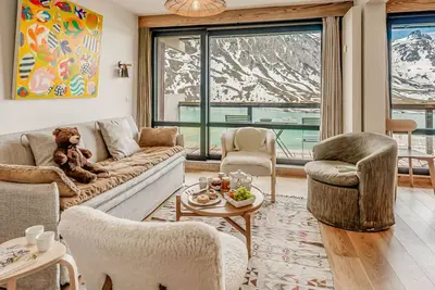 Image de 2 Pièces Cabine Premium, 6 Pers, Wifi Inclus, Vue Glacier