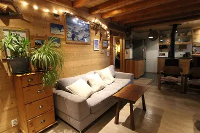 Image de Chalet traditionnel 8 pers, chaleureux avec Wifi, proche pistes à Tignes