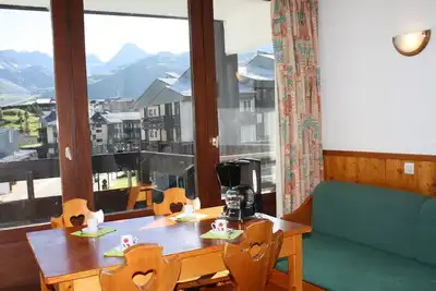 Image de Studios confortables à Tignes - Idéal pour familles et amis - Emplacement central, proche des pistes