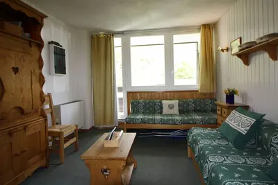 Image de Studio cosy avec balcon, plein sud, proche remontées mécaniques à Tignes