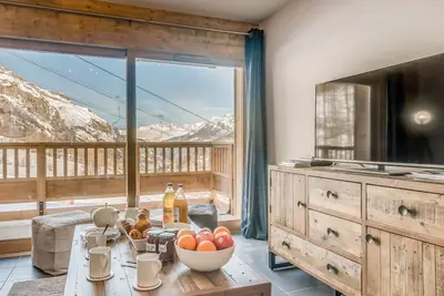 Image de Appartement Premium 3 Pièces - Ski aux Pieds, Spa et Services Hôteliers Inclus à Tignes