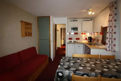 Image de Tignes 6 pers, balcon sud, Tv, cuisine équipée