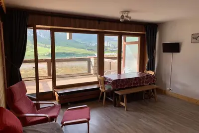 Image de Grand studio 34m² avec terrasse, animaux admis - Tignes