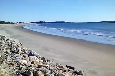 Image de Popham Beach Direct Oceanfront Étapes vers le sable