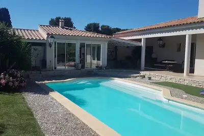 Image de Villa sur la côte bleue, au calme, proche de tout
