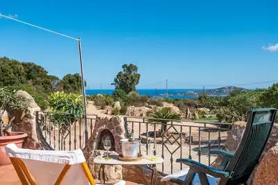 Image de Costa Smeralda Villa jumelée avec vue sur la mer dans la zone supérieure de Cannigione