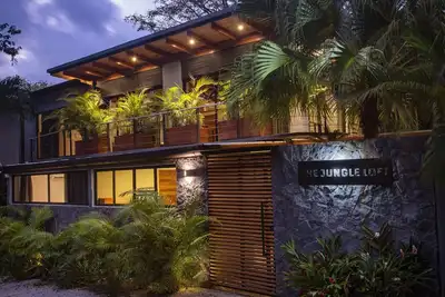 Image de Nouveau! Jungle / Loft moderne 2 chambres, 2 salles de bains Ă 6 minutes Ă pied de la plage
