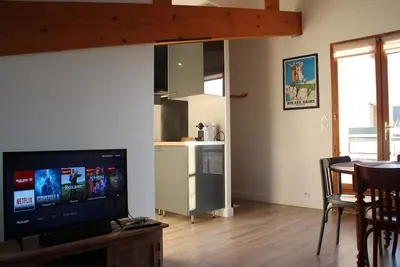 Image de Aix les Bains : T2 standing  40m² : parking, 650m des thermes 25min des pistes