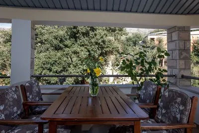 Image de Maison avec vue mer à côté de la plage parfaite