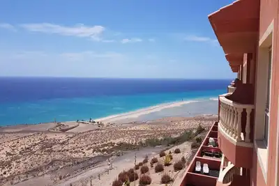 Appartement de rêve surplombant le lagon turquoise de Sotavento