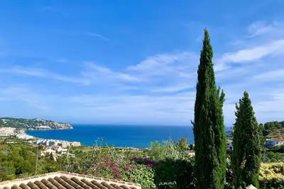 Image de Maison avec vue sur la baie de La Herradura et piscine privée naturiste en option