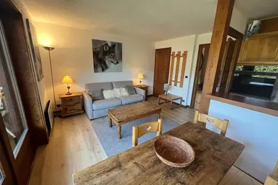 Image de Studio cosy à Megève - Animaux admis