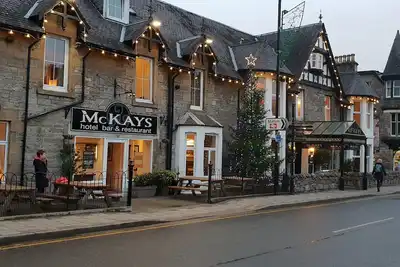 Image de Dans le centre de Pitlochry Central. Pas besoin de voiture!