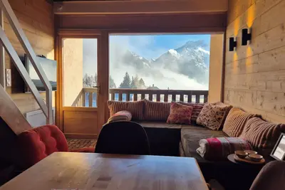Image de Appartement en duplex Familial 7/9 personnes avec balcon et vue sur La muzelle