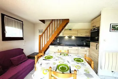 Image de Maisonnette 3 pièces 4 personnes avec piscine commune en résidence