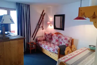 Image de Appartement  skis aux pieds  Piscine