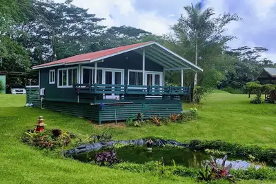 Image de Bowman's Big Island Guest House, Parc d'État de Lava Tree, Marché de nuit, Plage