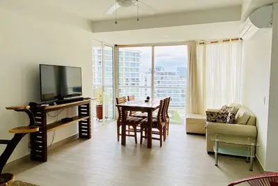 Image de Élégant condo Zazué de 3 chambres près de la plage de Bello Horizonte