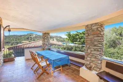 Image de Appartement de vacances \"Corbezzoli\" avec vue sur la mer, Wi-Fi, balcon, jardin et terrasse