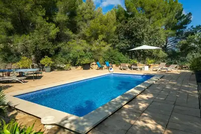 Image de Maison de vacances privée avec Wifi, piscine privée, climatisation, Tv, patio, vue panoramique