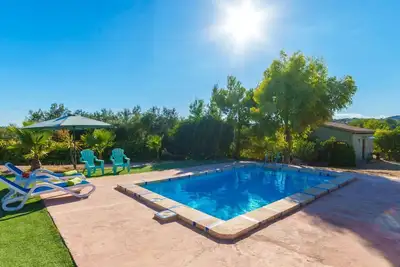 Image de Maison de vacances privée avec piscine privée, climatisation, Wifi, Tv, patio, animaux admis