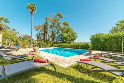 Maison de vacances privée avec Wifi, piscine privée, Tv, patio, vue panoramique, parking