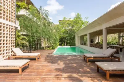 Image de Boho Haven in Tulum. Amazing spot for Digital Workers with high speed internet.