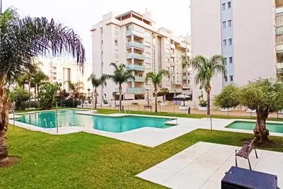 Image de Urbanisation avec piscine et parking sur la plage