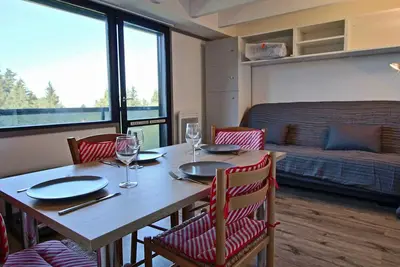 Image de Studio cabine avec balcon et parking couvert